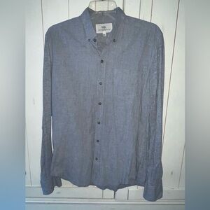 WRK‎ Reworked Shirt Size M Grey